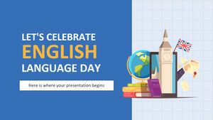 Vamos Comemorar o Dia da Língua Inglesa