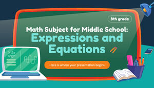 中学数学科目 - 八年级：表达式和方程