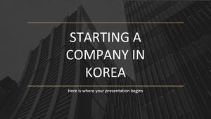 Iniciar una empresa en Corea