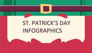 聖パトリックの日のインフォグラフィック