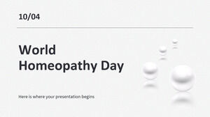 Día Mundial de la Homeopatía