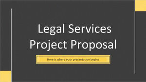 Propunere de proiect Servicii juridice