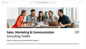 Kit de herramientas de consultoría de ventas, marketing y comunicación