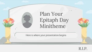 Epitaph Günü Mini Temanızı Planlayın