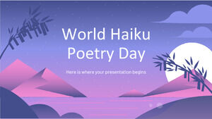 Día Mundial de la Poesía Haiku