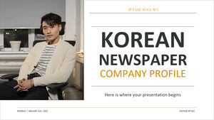 Perfil de la empresa de periódicos coreanos