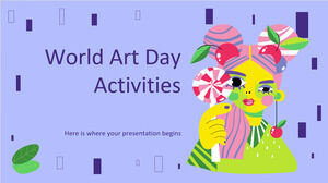 Мероприятия Всемирного дня искусства