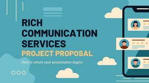 リッチコミュニケーションサービスプロジェクト提案書