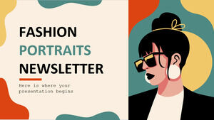 Buletin informativ Fashion Portraits
