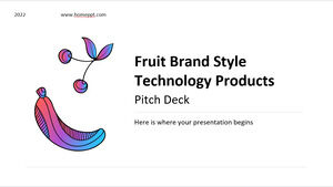 水果品牌风格科技产品宣传片