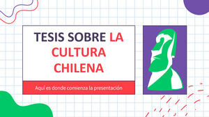 Cultura de Chile Tesis