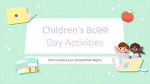Children's Book Day Activities