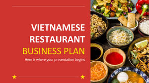 Бизнес-план вьетнамского ресторана