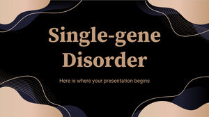 Single-gene Disorder
