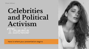Celebrități și teză de activism politic