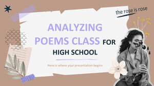 Classe d'analyse de poèmes pour le lycée