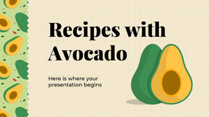 Рецепты с авокадо