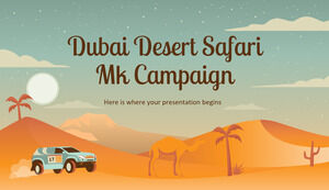 Campagne MK Dubai Desert Safari