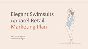 优雅泳装服装零售 - 营销计划