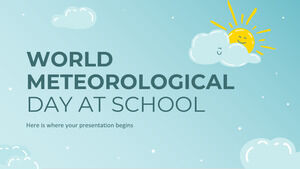 Journée météorologique mondiale à l'école
