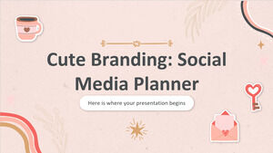 Ładny branding: Planer mediów społecznościowych
