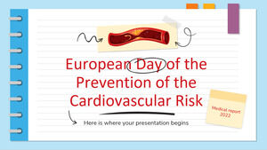 Ziua Europeană a Prevenirii Riscului Cardiovascular