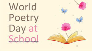 Día Mundial de la Poesía en la Escuela