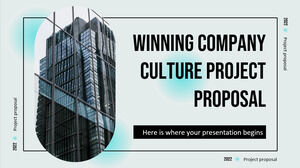 Proposta de Projeto de Cultura da Empresa Vencedora