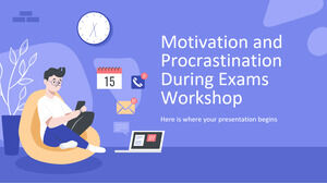 Workshop de Motivação e Procrastinação em Exames