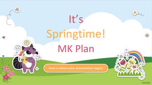 ¡Es primavera! Plan MK