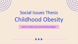 Temas Sociales Tesis: Obesidad Infantil