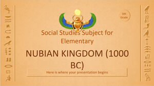 Matière d'études sociales pour l'élémentaire - 5e année : Royaume nubien (1000 avant JC)