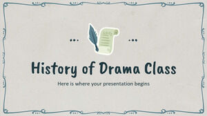 História da aula de teatro