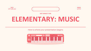 Przedmiot plastyczny dla szkoły podstawowej – klasa 4: Muzyka