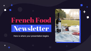 Информационный бюллетень французской кухни