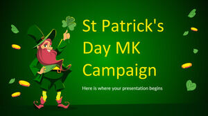 Campagne MK de la Saint-Patrick