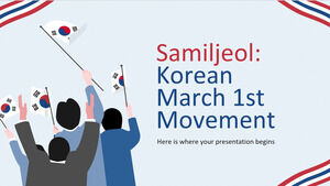 Samiljeol: ขบวนการ 1 มีนาคมของเกาหลี