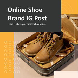 Marca de pantofi online IG Post