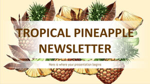 トロピカル パイナップル ニュースレター