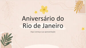 Jahrestag von Rio de Janeiro