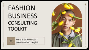 Kit de ferramentas de consultoria de negócios de moda