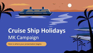 Campagna MK Vacanze sulle navi da crociera