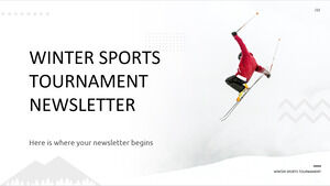 Buletin informativ al turneului sporturilor de iarnă