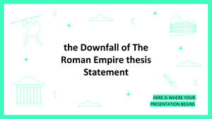 Тезис о падении Римской империи