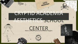 Centre scolaire d'esthétique Cryptid Academia