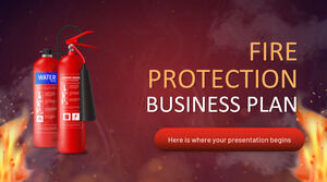Plano de negócios de proteção contra incêndio