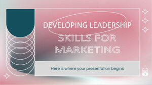 Développer les compétences de leadership pour le marketing
