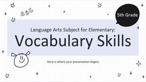 İlköğretim Dil Sanatları Konusu - 5. Sınıf: Kelime Bilgisi Becerileri
