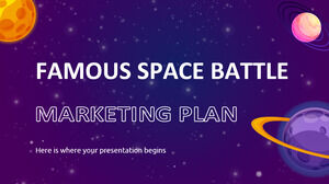 Famous Space Battle Franchise Marketing Plan