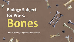 Anaokulu Biyoloji Konusu: Kemikler